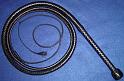 8ft Black 12 plait Classic Australian Bullwhip G